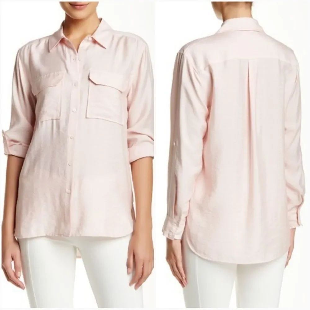 Vince Camuto Rumple Utility Shirt Sz XS
